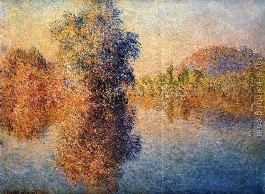 Claude Oscar Monet : Morning on the Seine